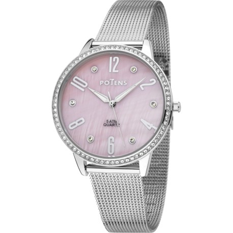 GRAMERCY Rose - Argent / 36 mm